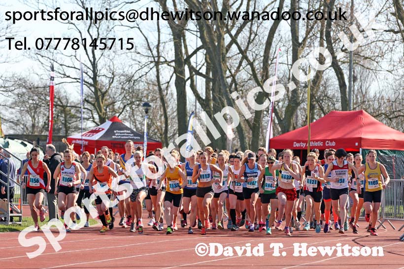 Womens Northern 6 Stage Road Relay, Stanley Park, Blackpool. Photo: David T. Hewitson/Sports for All Pics